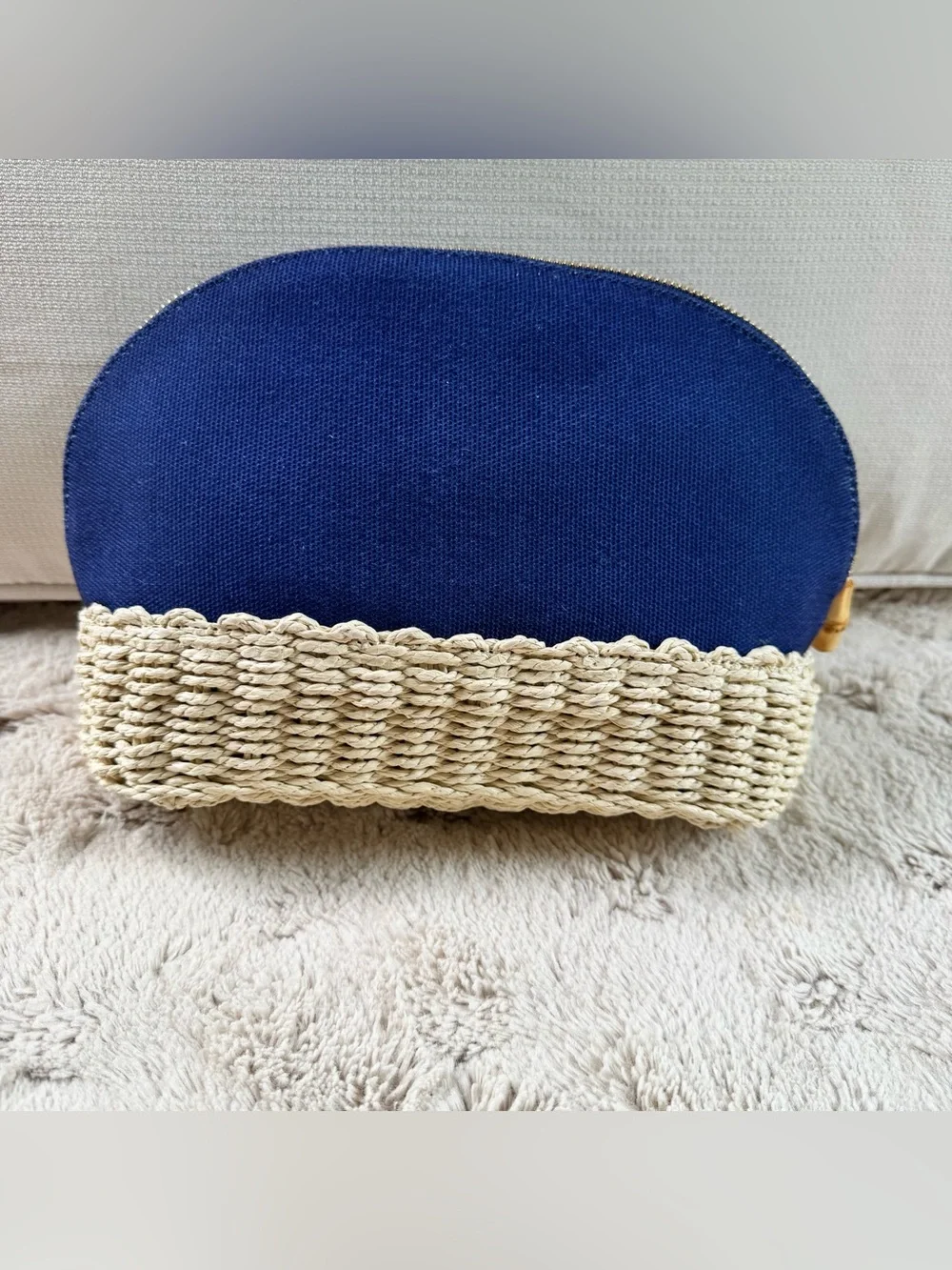 Mark & Graham navy cosmetic